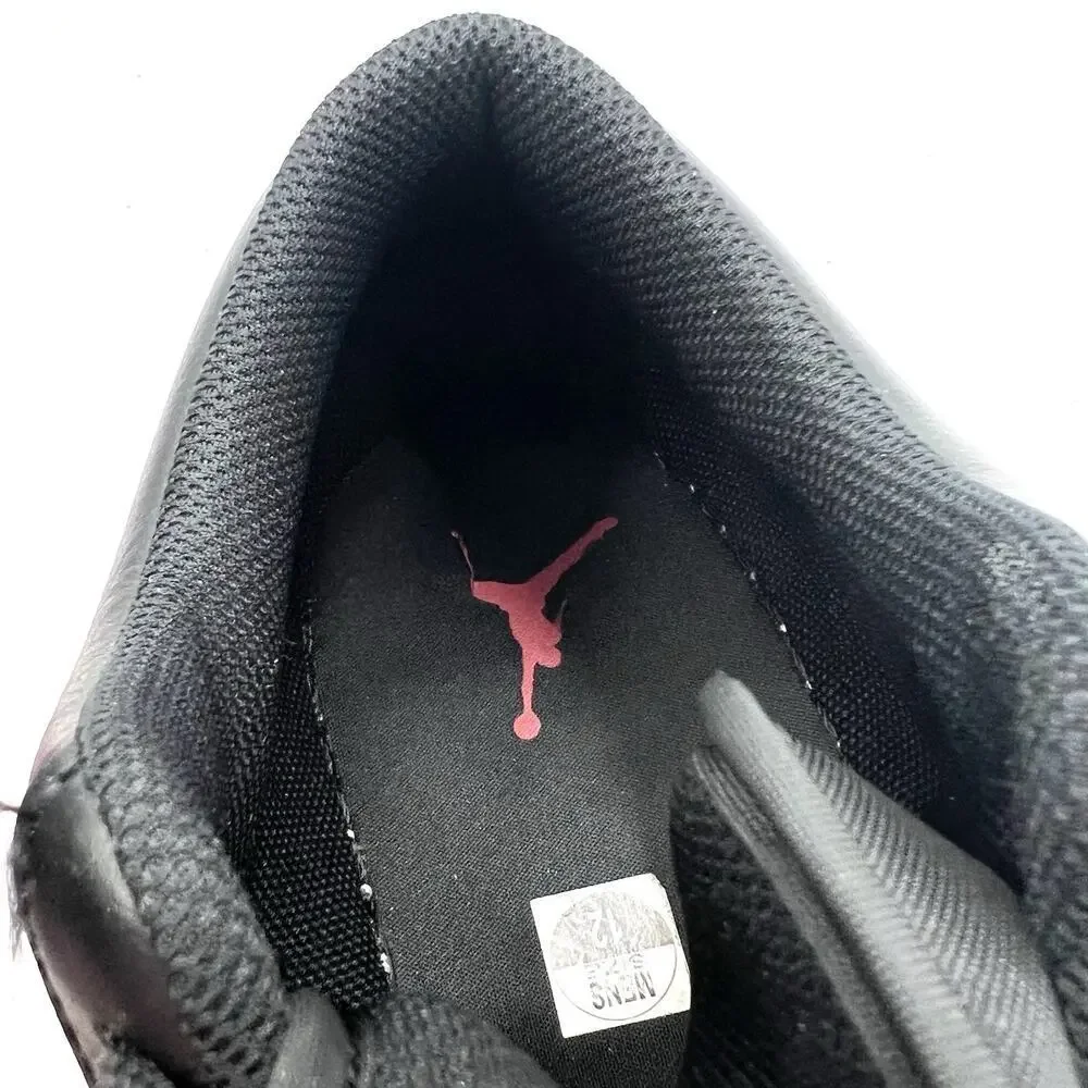 Nike Air Jordan 1 Low Bred Black Red White 553558-067 Mens Size 12
